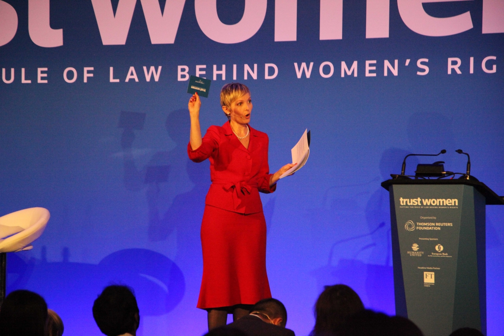 Pictures by Daniel Leal-Olivas for Trust Women Conference, Thomson Reuters Foundation. 2015